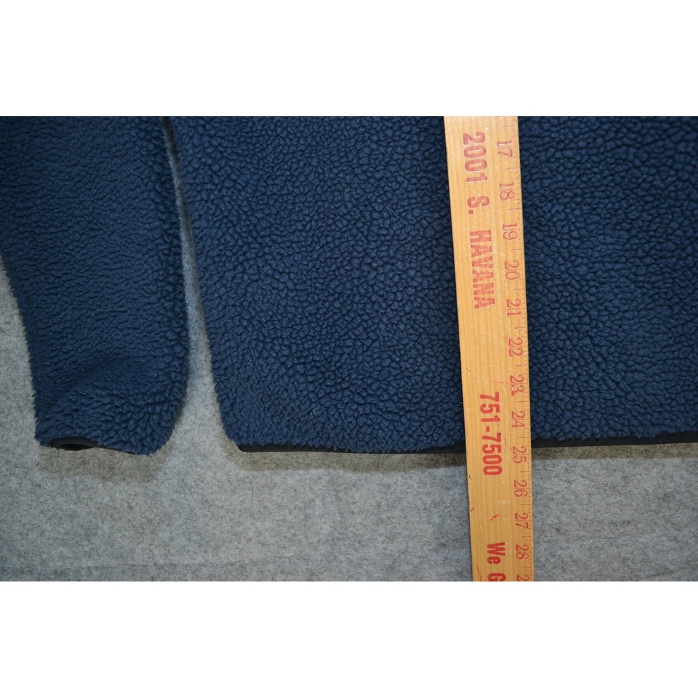 Patagonia Classic Retro X Jacket Mens Small Blue Fleece Sherpa Full Zip - Picture 15 of 16